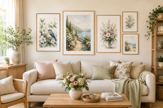 How Art Prints Can Transform Any Living Space
