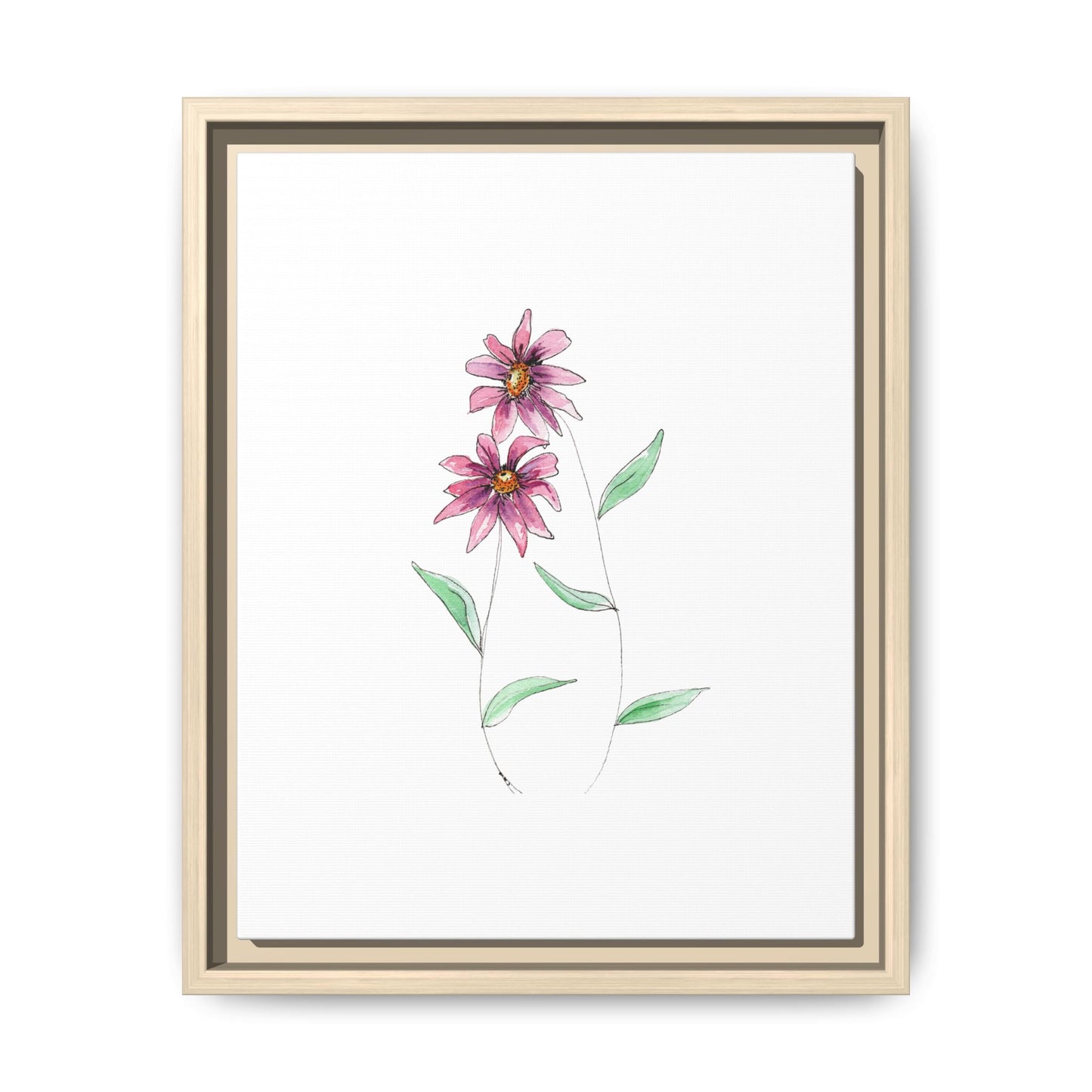 Matte Canvas, Framed (Multi-color)