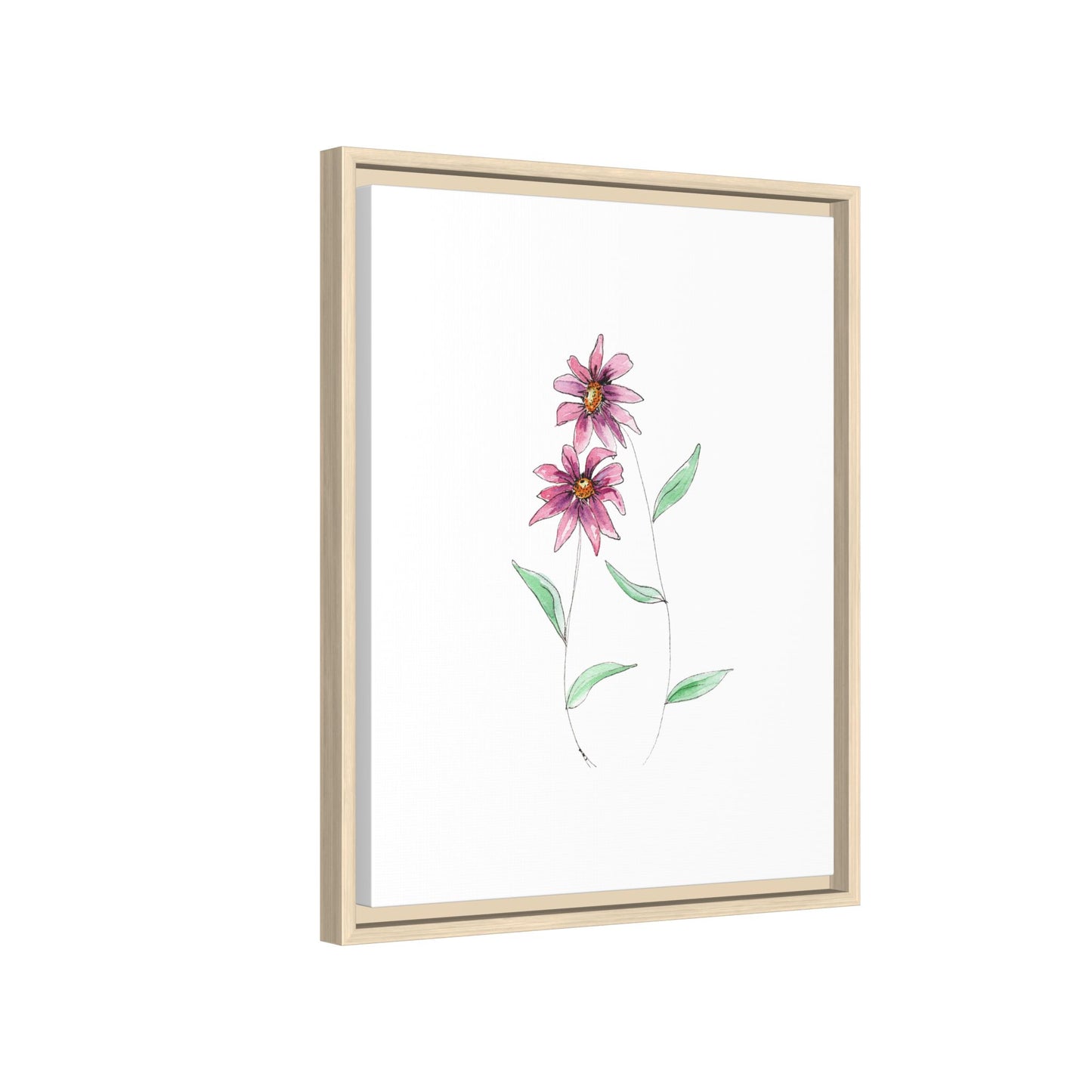 Matte Canvas, Framed (Multi-color)