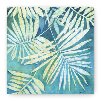 Botanical Wall Art, Leafy Canvas Decor for Home, Tropical Jungle Vibes, Ideal for Living Room, Housewarming Gift, Nature Lovers