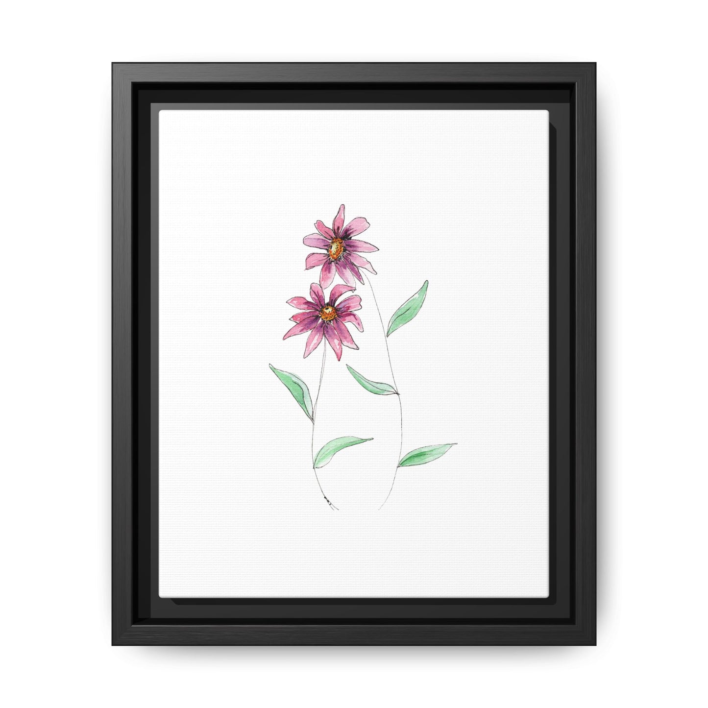 Matte Canvas, Framed (Multi-color)