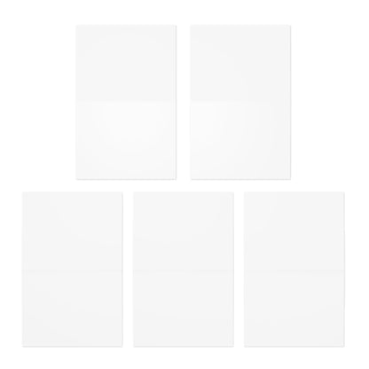 Greeting Cards, Southwest Watercolor Design, 5-Pack, All Occasion Stationery Set, Handmade Blank Note Cards, Big Rocks and Skies Artwork