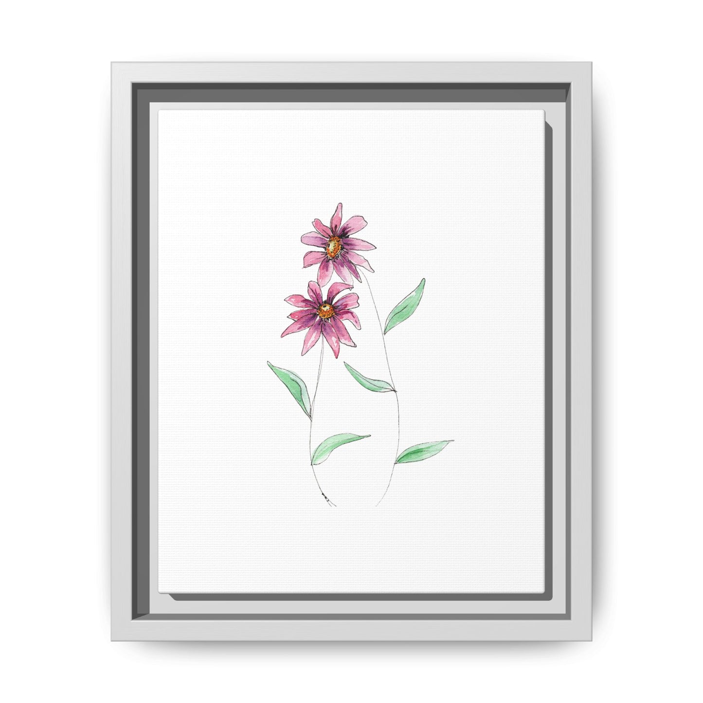 Matte Canvas, Framed (Multi-color)
